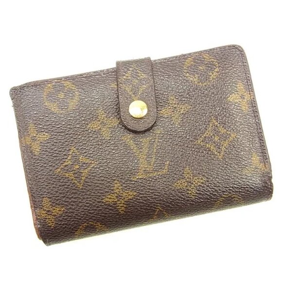 Louis Vuitton Wallet Purse Monogram Brown Woman unisex Authentic - Picture 1 of 11